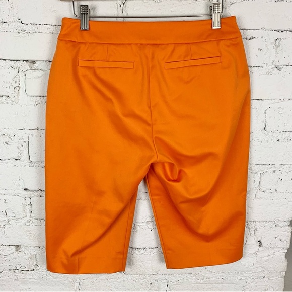 Peace of Cloth Panticular Orange Bermuda Shorts 2 - Picture 8 of 8